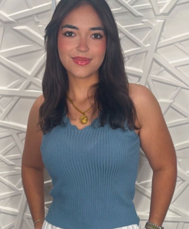 Blusa Nahomy (Azul)